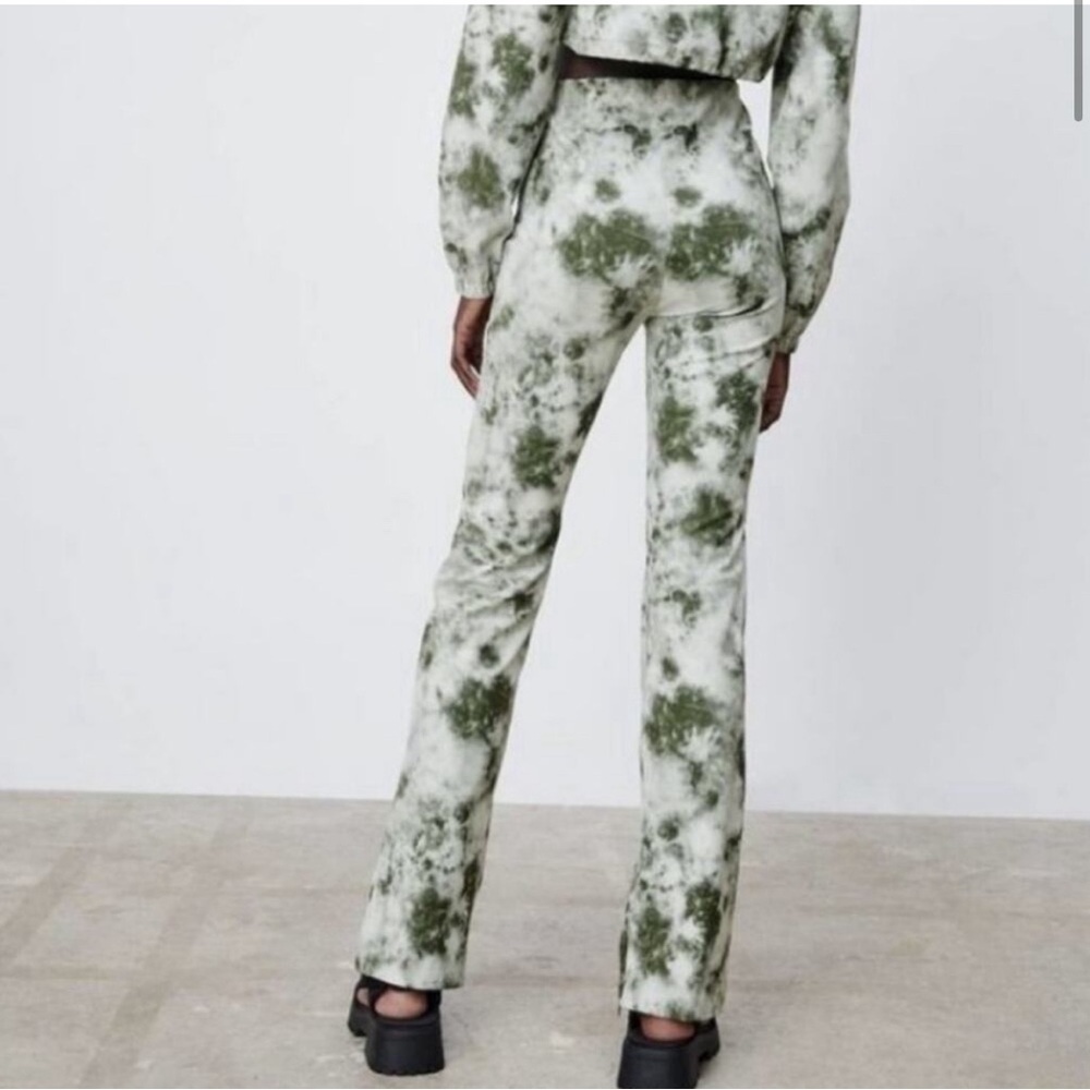 Zara Tie Dye Flare Pants - Picture 6 of 6